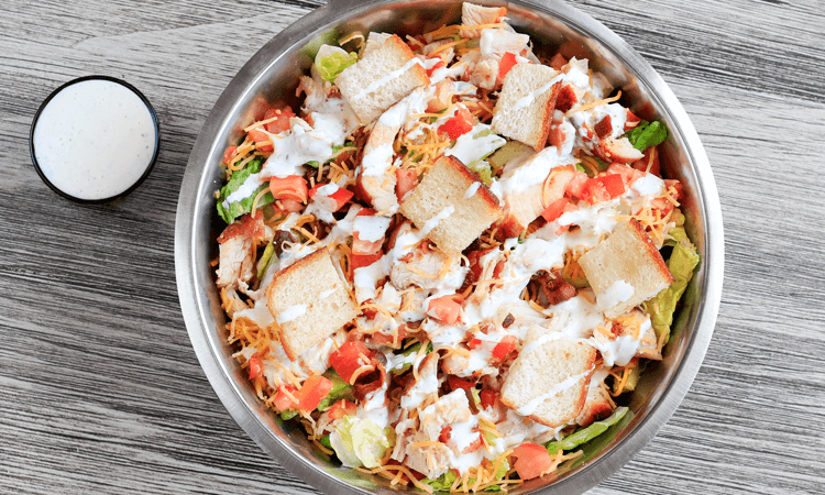 Turkey Club Salad